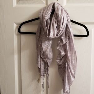 Beautiful silver pashmina